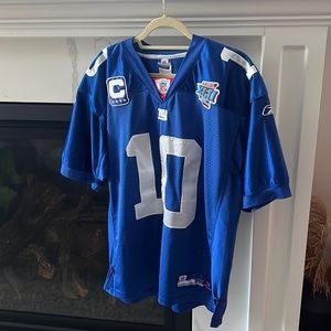 New York Giants Eli Manning Super Bowl XLII Authentic Jersey (size 48)